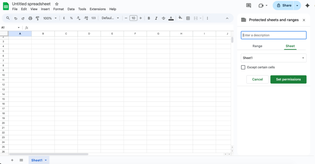 Google Sheets