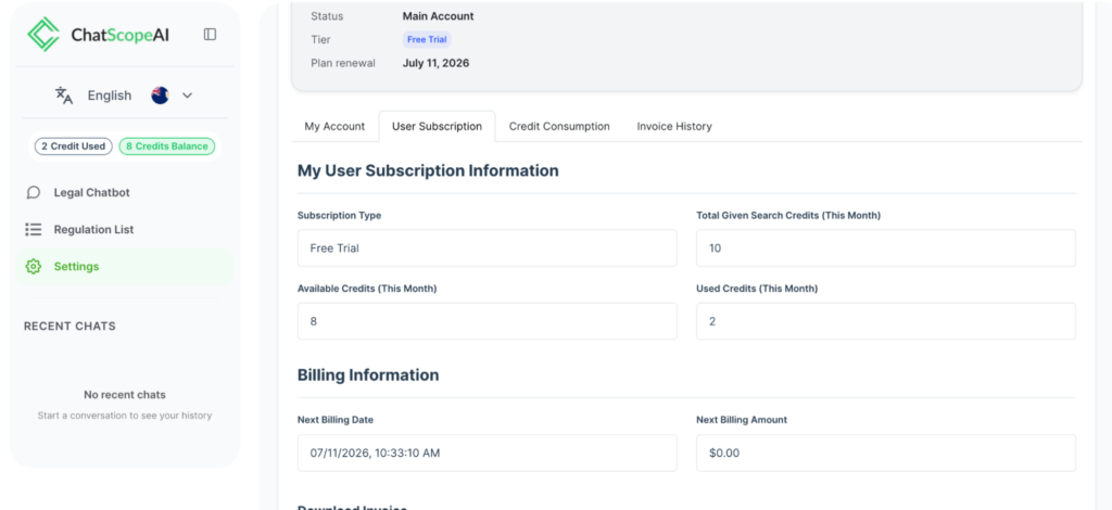 How to start subscription