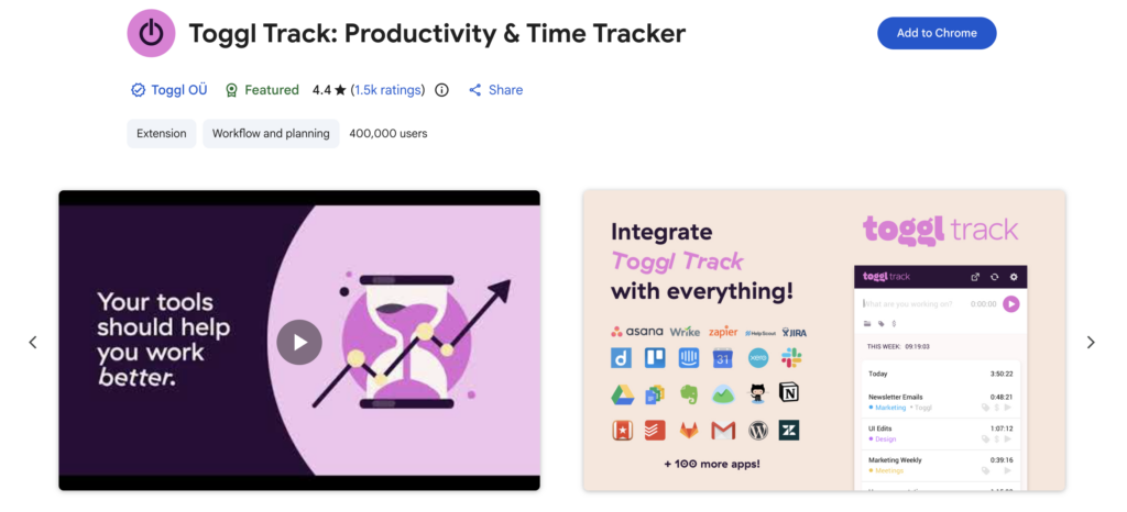 Best Productivity Chrome Extensions