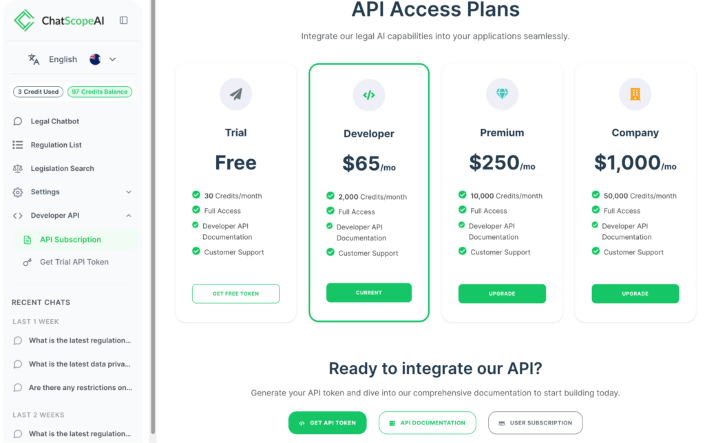 How to Start API Subscription