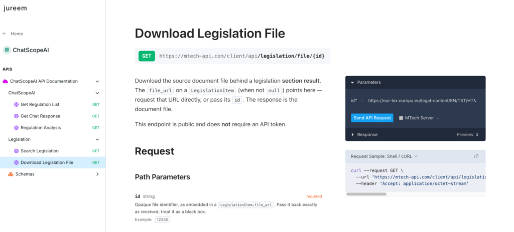 Public API Documentation