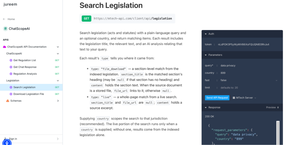 Public API Documentation