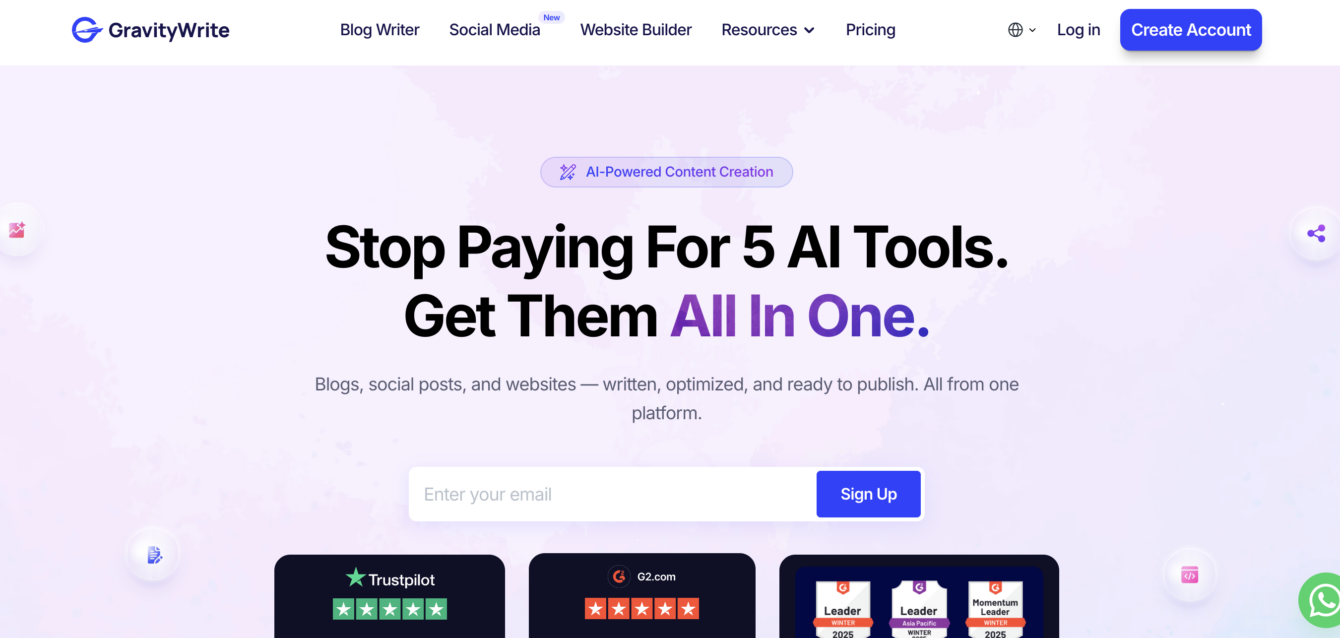 Best GravityWrite Alternatives