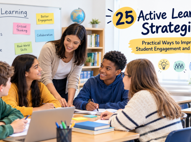 25 active learning strategies to improve student engagement and classroom learning