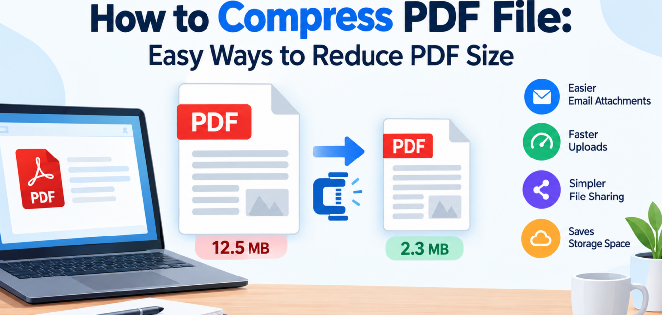 How to Compress PDF File: Easy Ways to Reduce PDF Size